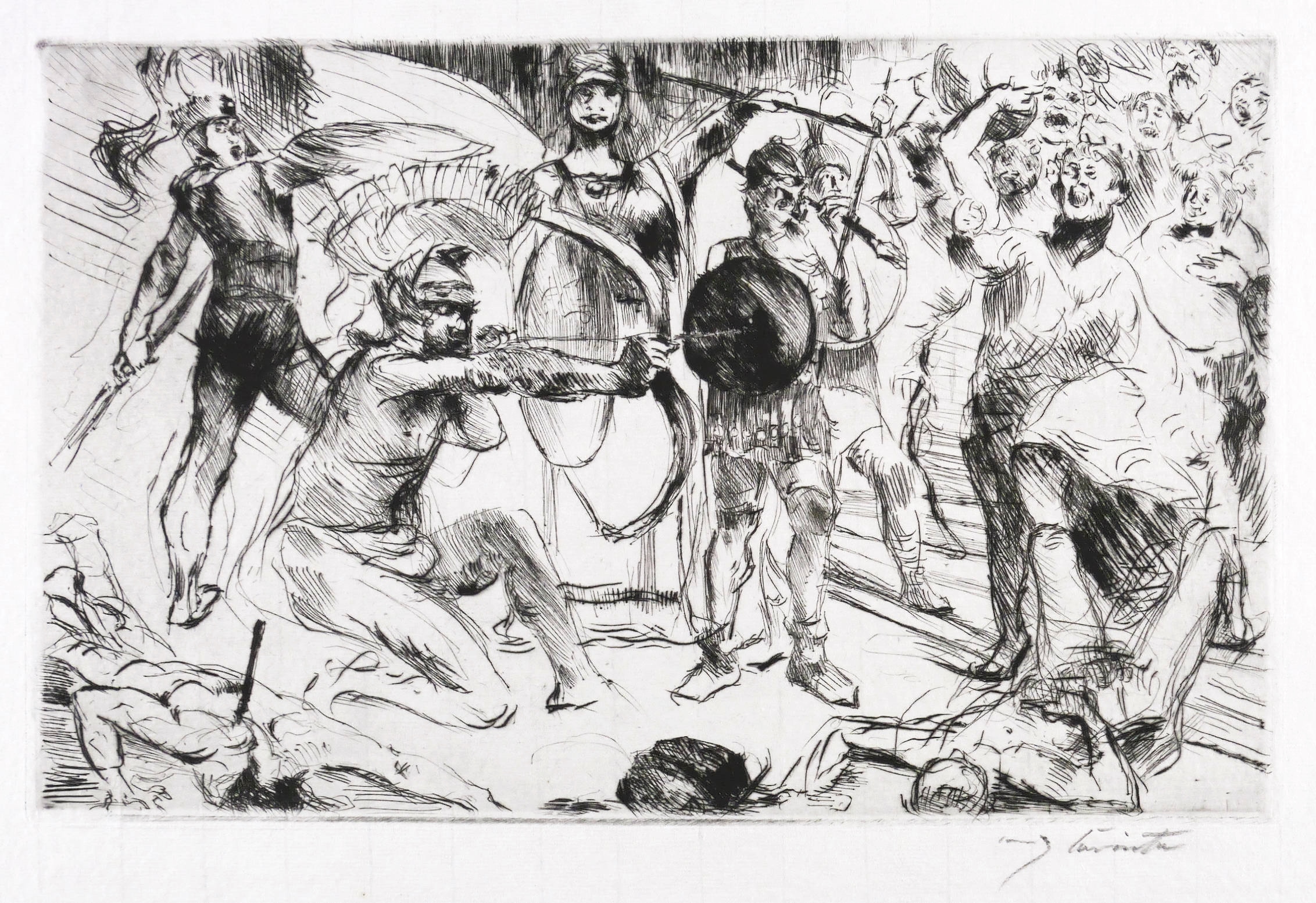 Odysseus und die Freier Odysseus und die Freier