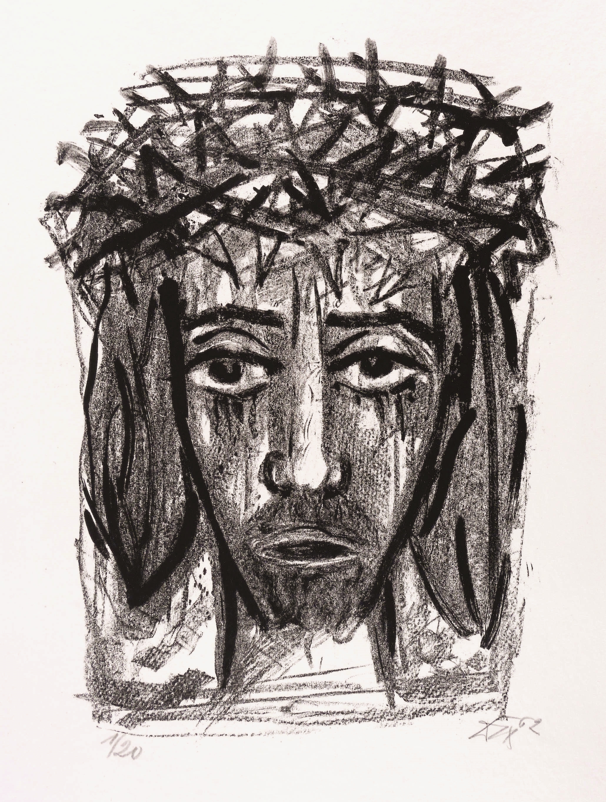 I.N.R.I. (Christuskopf von vorn) I.N.R.I. (Christuskopf von vorn)