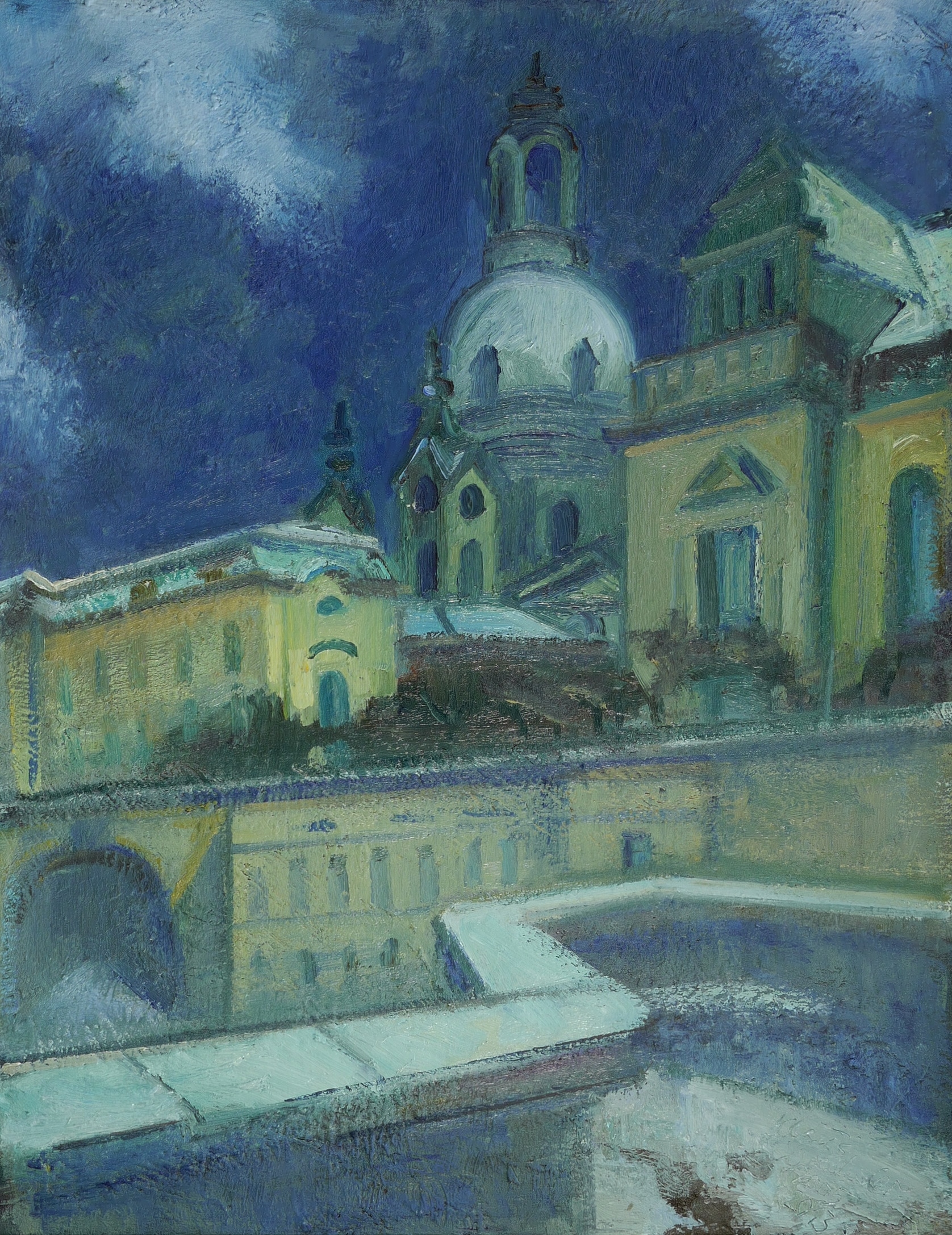 Blick zur Frauenkirche