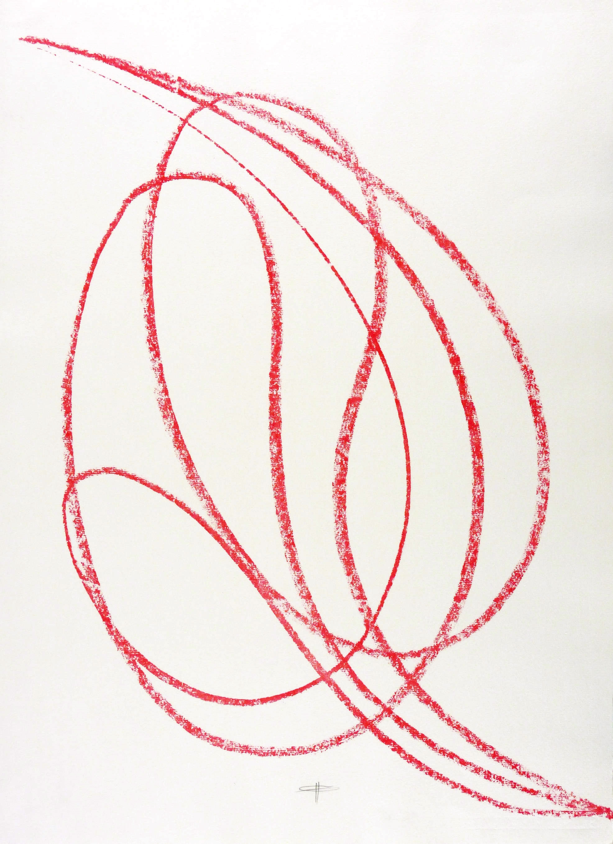 Blattform VI (Skalendruck 4 - Rot) Blattform VI (Skalendruck 4 - Rot)