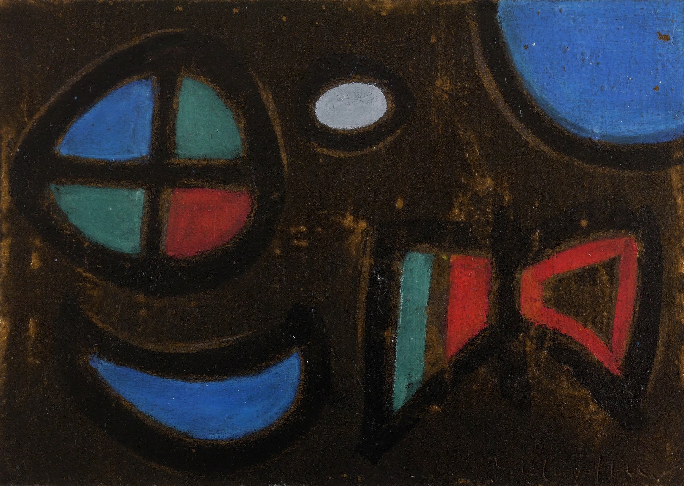 Ohne Titel (Clown kosmisch I) Ohne Titel (Clown kosmisch I)