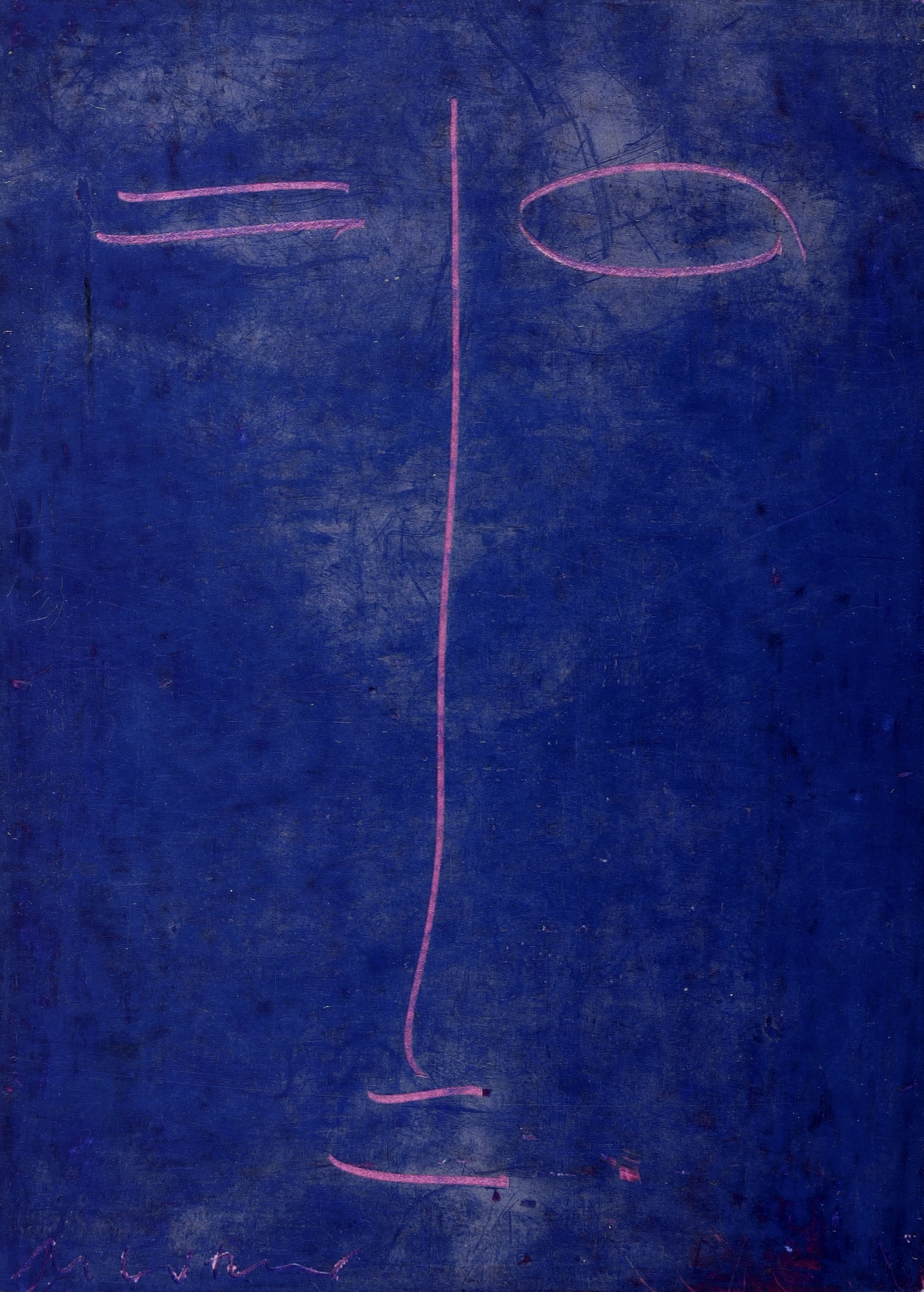 Selbst (Rosa auf Blau) Selbst (Rosa auf Blau)
