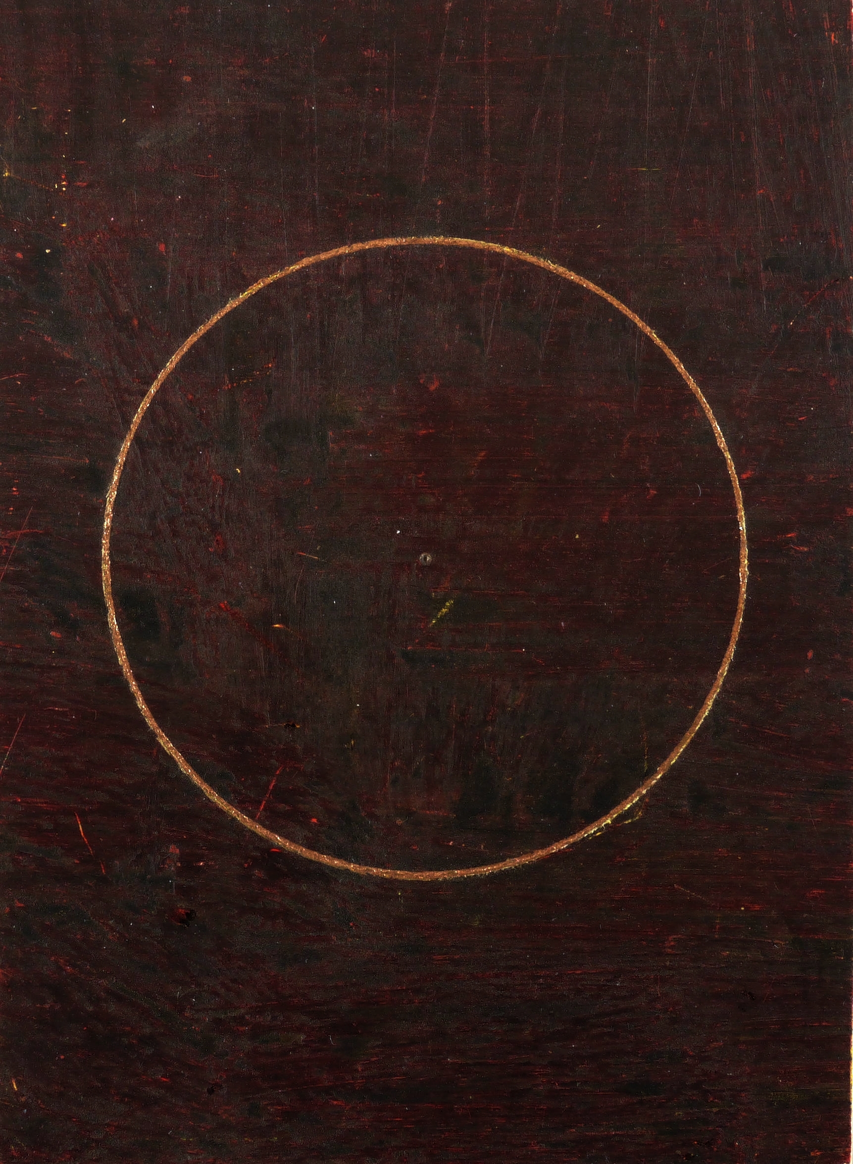 Alles Vergängliche ist nur ein Gleichnis (Bronze auf Braun-Rot) Alles Vergängliche ist nur ein Gleichnis (Bronze auf Braun-Rot)