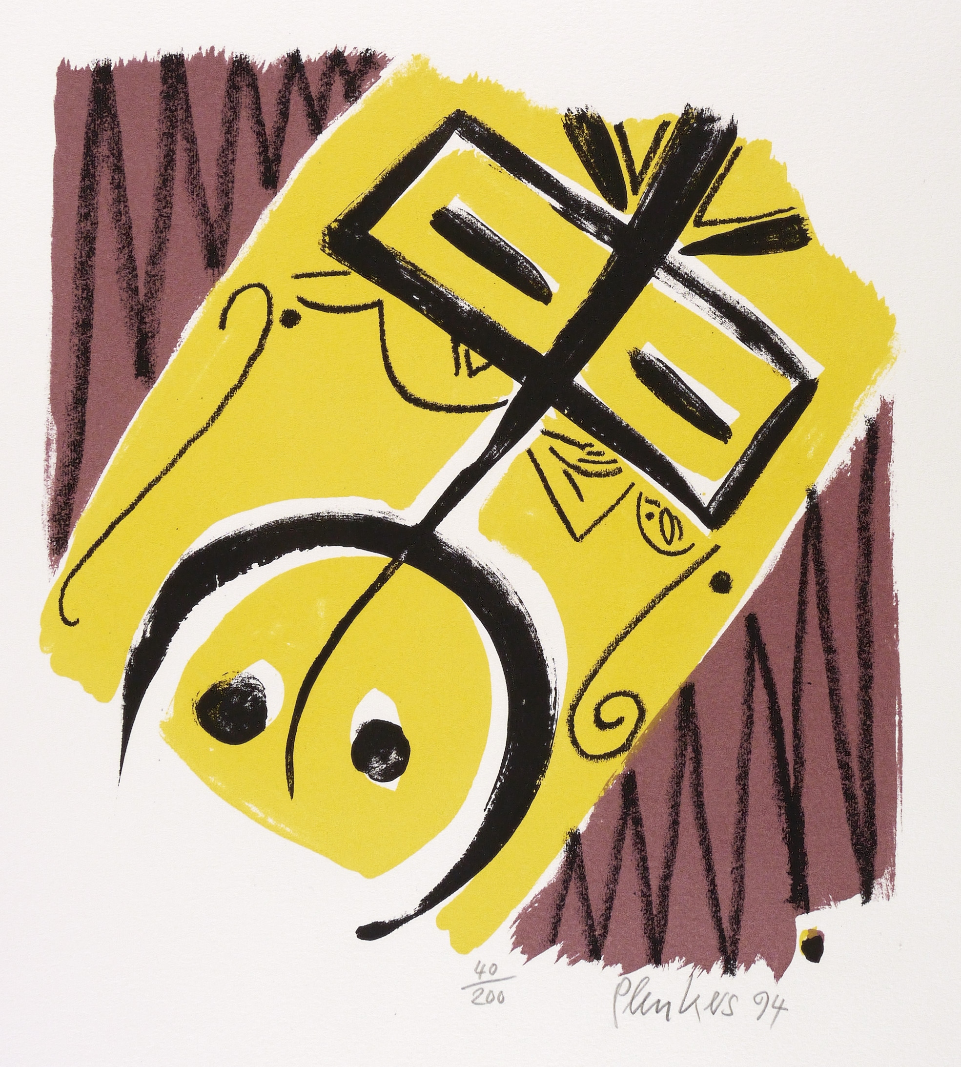 Ohne Titel (Großes Signum)