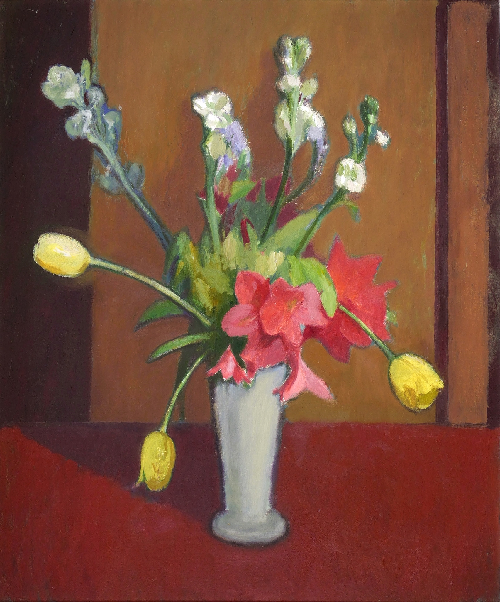 Blumen in weißer Vase II Blumen in weißer Vase II