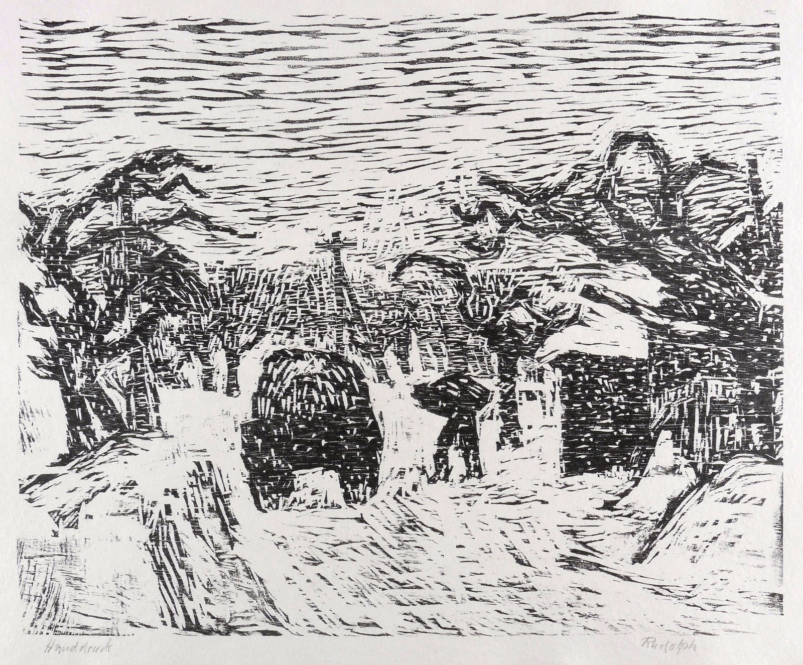 Kohlenträger im Schnee Kohlenträger im Schnee