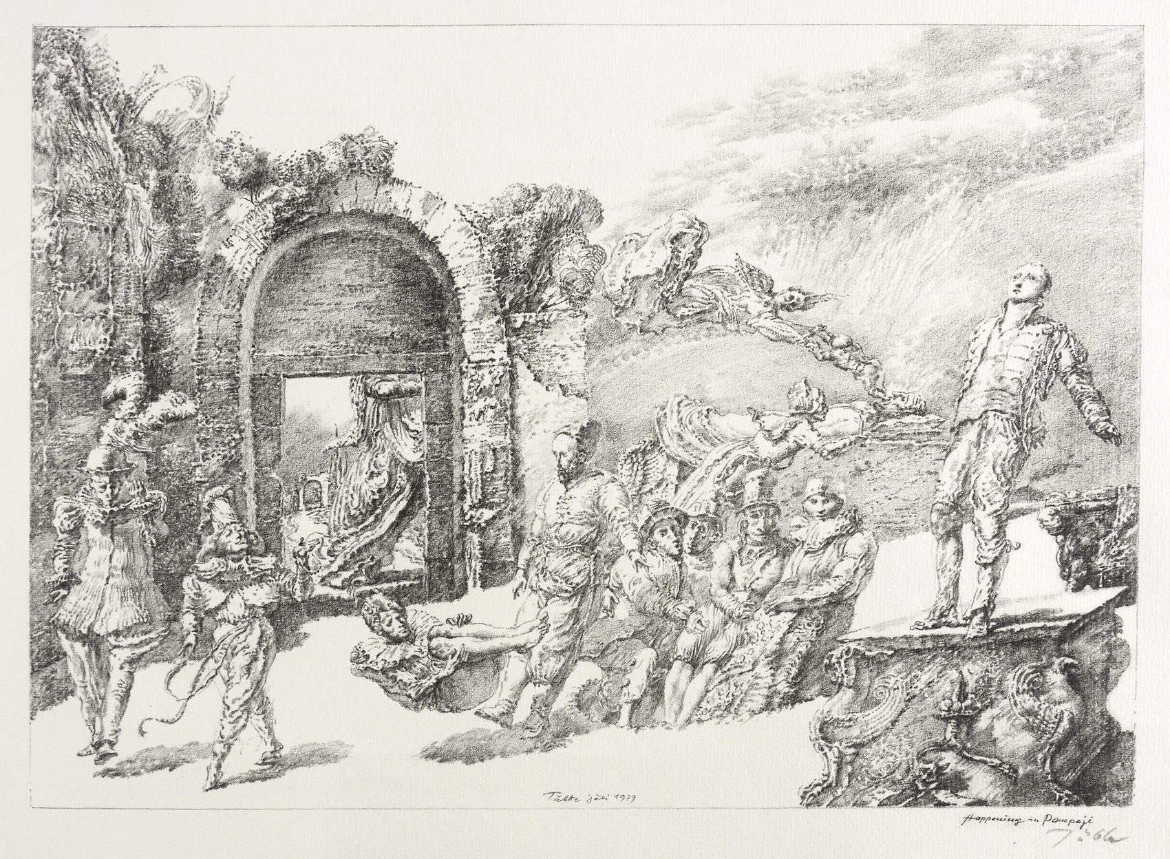 Happening in Pompeji II Happening in Pompeji II